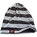Z&s Gray Men Toweling Knit Slouch Long Beanie Cap Skullcap Unisex B0744