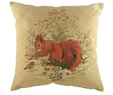 Evans Lichfield Squirrel Cushion, 18 x 18 inch