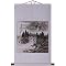 Chinese Waterfall Wall Art - White