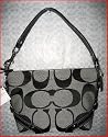 Authentic Coach Carly Signature Top Handle Handbag
