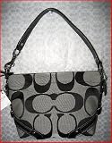 Authentic Coach Carly Signature Top Handle Handbag