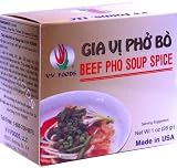 VV Foods Vietnamese Beef "Pho" Noodle Soup Spice, 1-Ounce Boxes (Pack of 10)