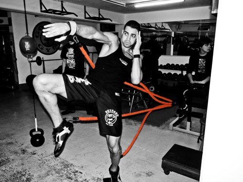 Stroops MMA Fitnessger&auml;t Double Gun Medium (20lbs / ca. 9kg), orange, 50-0049 Preisvergleich