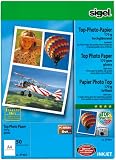 SIGEL GMBH Inkjet Fotopapier A4 50BL glos