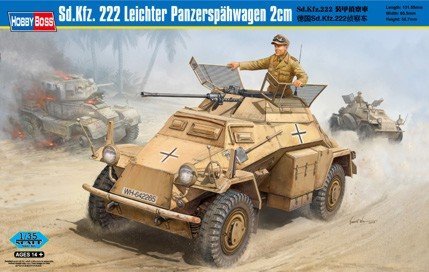 1/35 ファイティングヴィークルSd.Kfz.222 装甲偵察車