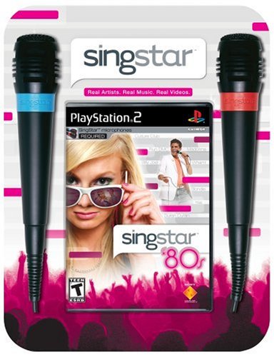 SingStar 80's Bundle (Includes 2 Microphones)