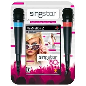 SingStar 80's Bundle (Includes 2 Microphones)
