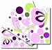 Lambs & Ivy Raspberry Swirl Wall Appliques