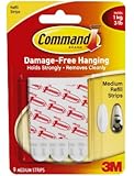 Command Medium Mounting Refill Strips, 9-Strip