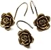 Lenox Brier Rose Shower Curtain Hooks, Set of 12, Gold
