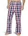 Tommy Hilfiger Alfie Woven Long Pants Men's Loungewear PEACOAT / CHECK Small Tommy Hilfiger Alfie Woven Long Pants Men's Loungewear PEACOAT / CHECK Small