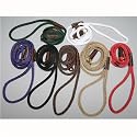 British Style Slip Lead by Mendota - three eights inch x 6 feet Black