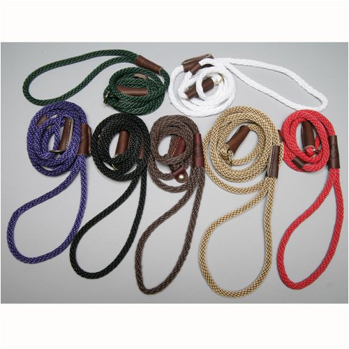British Style Slip Lead by Mendota - three eights inch x 6 feet Sunset
