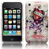 Ed Hardy iPhone 3G Designer hard back case Cover