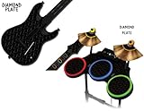 Protective skins for Guitar Hero 4 "World Tour" Guitar and Drum Set - fits Xbox 360, PS3, PS2 - DIAM