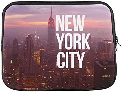HomeWishes City Water Resistant Neoprene Sleeve for 11 Inch 11.6 Inch Laptop