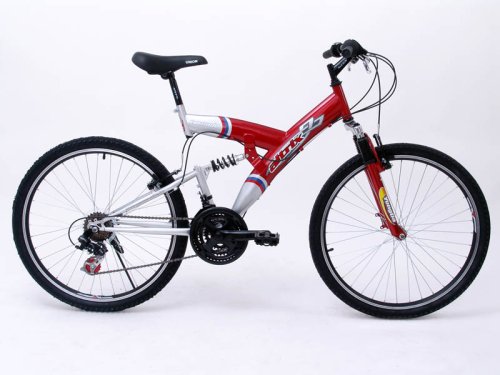 Fully MTB Mountainbike vollgefedert Tornado 08 silber 154N