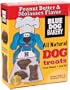 Blue Dog Bakery Natural Low Fat Dog Treats, Peanut Butter & Molasses Flavor, 20-Ounce Boxes (Pack of 6)