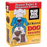 BlueDogBakeryNaturalLowFatDogTreats,PeanutButter&MolassesFlavor,20-OunceBoxes(Packof6)