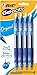 BIC Gelocity Original Blue Gel Pens, Medium Point (0.7mm), 4-Count Pack, Retractable Gel Pens With Comfortable Grip