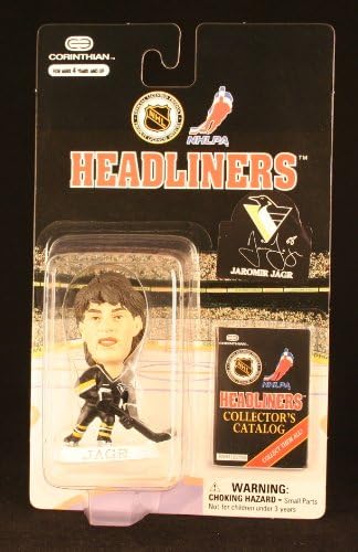 JAROMIR JAGR / PITTSBURGH PENGUINS * 3 INCH * 1997 NHL Headliners Hockey Collector Figure