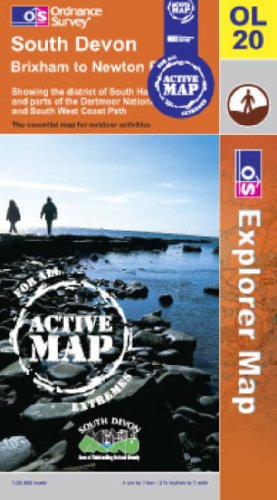 South Devon (OS Explorer Map Active)