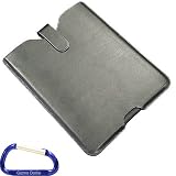 Gizmo Dorks Faux Leather Sleeve Slip Case and Carabiner Key Chain for the Apple iPad