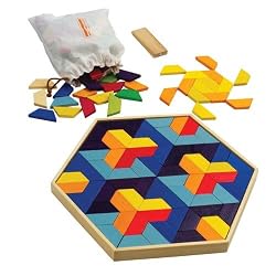 BAMBOO CREATIVE Trapecolo Multi-Colored Mosaic Set