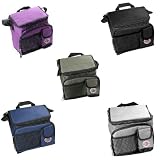 Durable Deluxe Insulated Lunch Cooler Bag (Many Colors and Size Available)