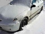 Snow Covered Car - 24