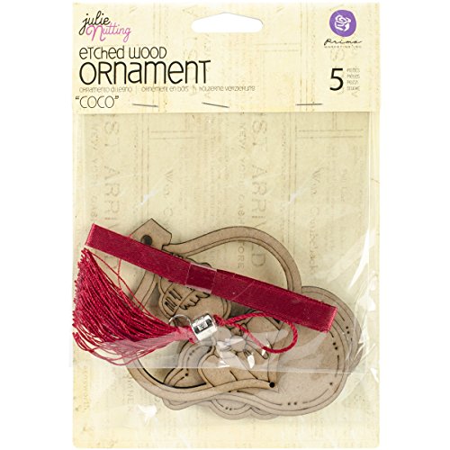 Prima Marketing Etched Wood Ornament - Coco, Solid