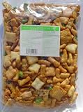 Carnival Japanese Assorted Wasabi Rice Crackers Party Mix (16 Oz)