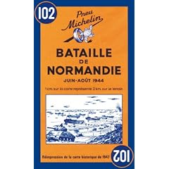 Carte Bataille de Normandie juin-aot 1944