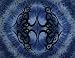 Tie Dye Tribal Sarong - Blue Knot
