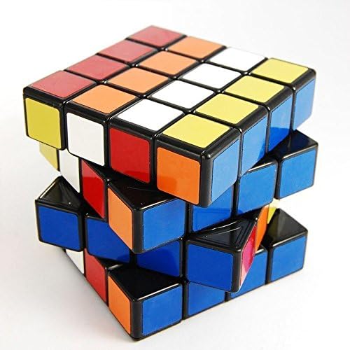 4x4x4 Speed Puzzle Magic Cube Black Twist Smooth Toy Gift