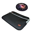 Sleek Form-Fitting Neoprene Netbook Sleeve for Toshiba Mini NB100 / NB205 8.9-Inch and 10.1-Inch Series Netbooks ***Includes Mouse Pad***