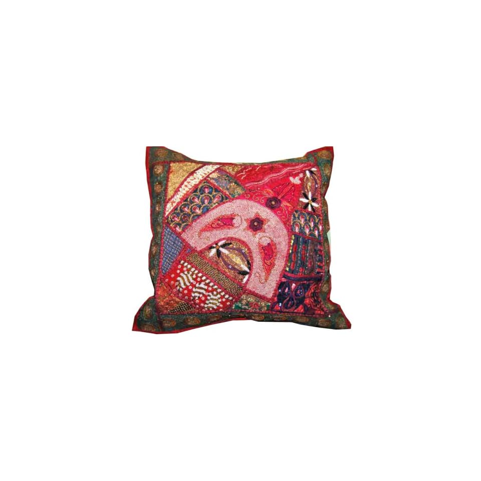 Vintage Sari Floor Pillows Hot Pink Indian Beaded Sari On Popscreen