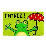 Paillasson coco Entrez Grenouille