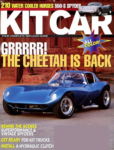Childrens Toyshop  Magazines : Kit Car