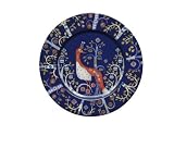 iittala Taika 8-1/2-Inch Plate, Blue with Design