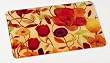 Large Glass Cutting Board, Floral Spice