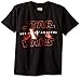 Star Wars Big Boys' T-Shirt, TFA Black, X-Large/18-20