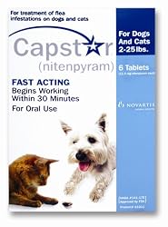 Novartis Capstar Flea Treatment Blue Tabs for Dogs and Cats