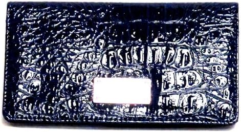 Nine West Slim Wallet-Deep Croco