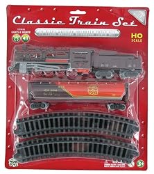 WowToyz Classic Train Set - Steam Engine with Tanker