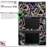 Nintendo DSi Skin Neon Swoosh on Black WraptorSkinz Skins (DSi NOT INCLUDED ....
