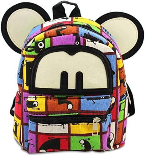 HUIB Kid Backpack Cute 3D Colorful Cartoon Animal Bag for Fashion Baby(AB050-c)