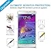 [Lifetime Warranty]ByBast Galaxy Note 4 0.3mm 9H Hardness HD Clear Screen Protector Anti-shatter Anti-fingerprint Tempered Glass Film For Note 4 [2 PACK]