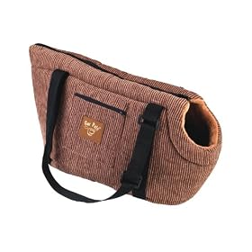 Dog Carrier, Cat Carrier, Dog Bag, Cat Bag - [2 Colours] - Medium - 17" x 10" x 11", Divani Mocha