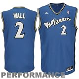adidas Washington Wizards John Wall Youth (Sizes 8-20) Revolution 30 Replica Road Jersey